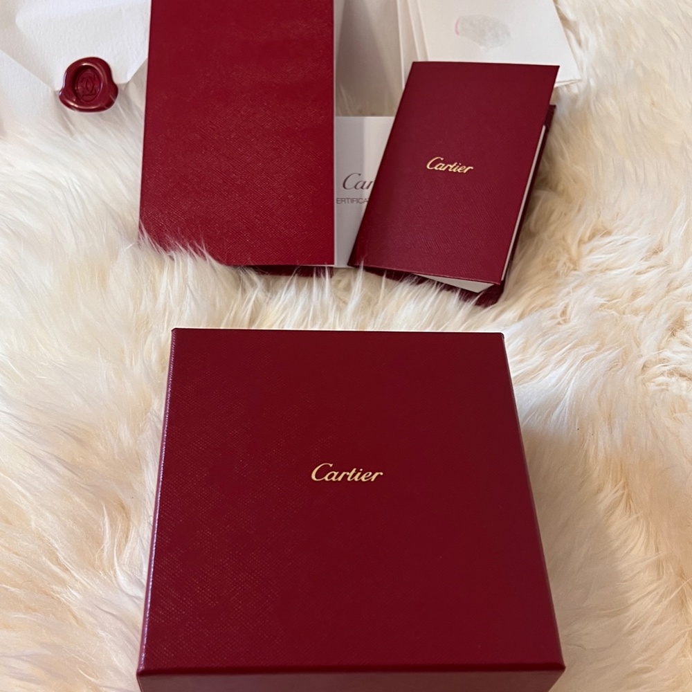 NEW Cartier Juste Un Clou JUC Yellow Gold Bracelet Size 15 With Diamonds Small - Picture 3 of 5